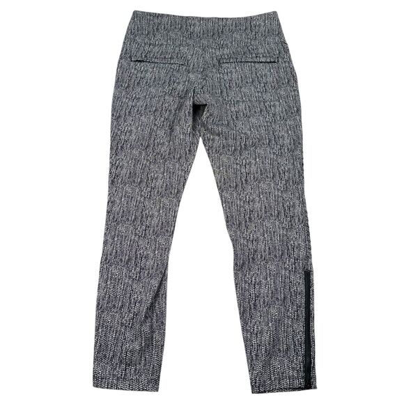 Athleta Delancey Textured Moto Tight Leggings Women’s Large Stretch Pockets Gray - Picture 2 of 10